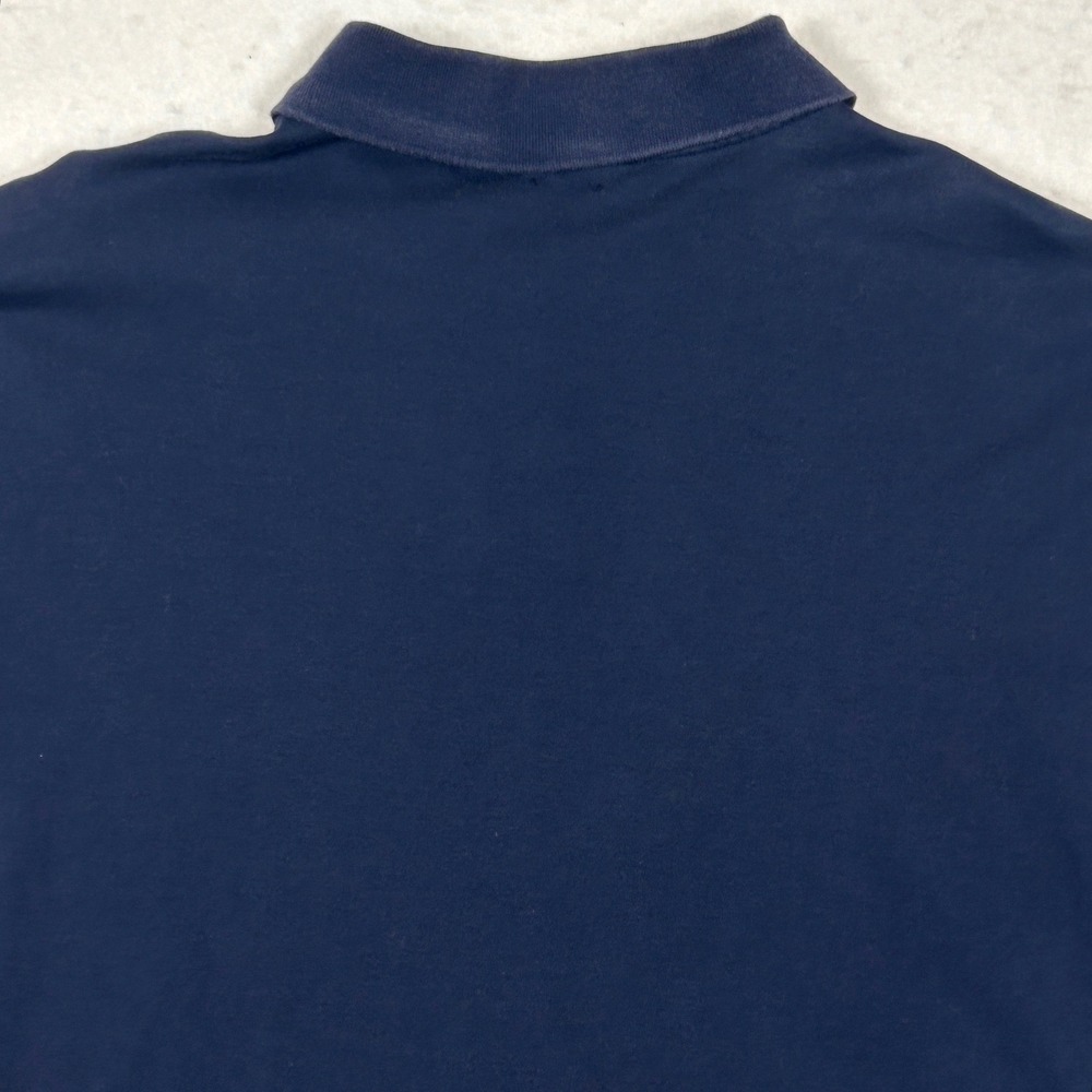Polo Ralph Lauren Polo Shirt Mens L Classic Fit 100% Soft Cotton Navy Golf Large - Picture 5 of 8